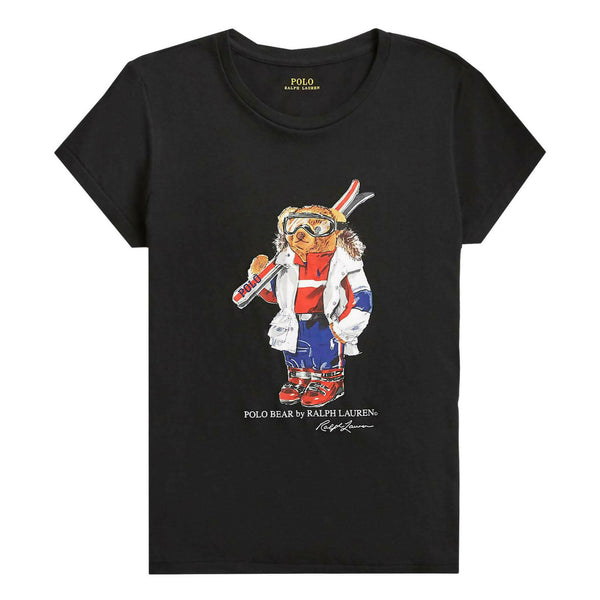 Ralph Lauren T-shirt Uomo Polo Bear Sci Orsetto Maglia Girocollo Maniche Corte Maglietta Mezze Maniche Casual Fashion