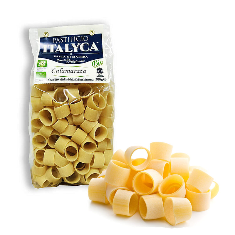 Calamarata Bio - Pasta di Matera Artigianale di Grano 100% Italiano