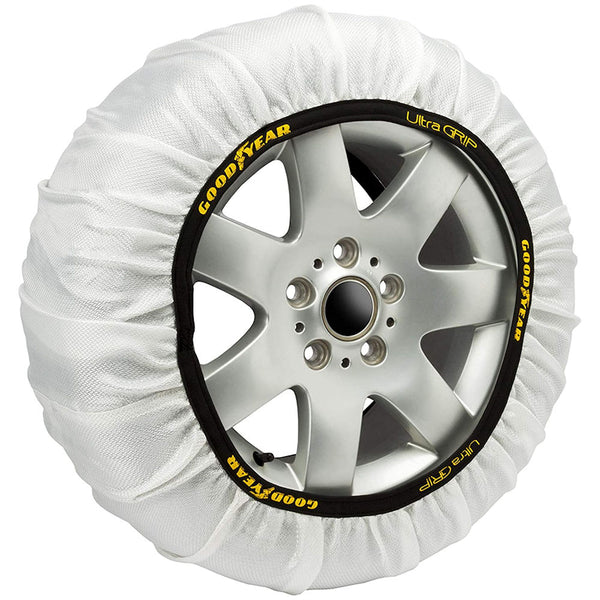 Calze da Neve per Pneumatici Silenziose Goodyear Ultra Grip Taglia L –  Goestro