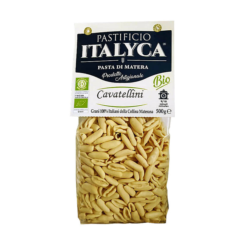 15 Pacchi di Cavatellini Lucani Artigianali di Grano 100% Italiano - Pasta Biologica Certificata di Matera - 7,5 Kg