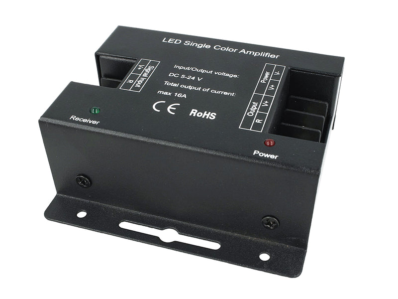 Amplificatore PWM High Speed Power Amplifier Per Striscia Bobina Led 5V 12V 24V 16A Mono Colore 1 Canale AP101