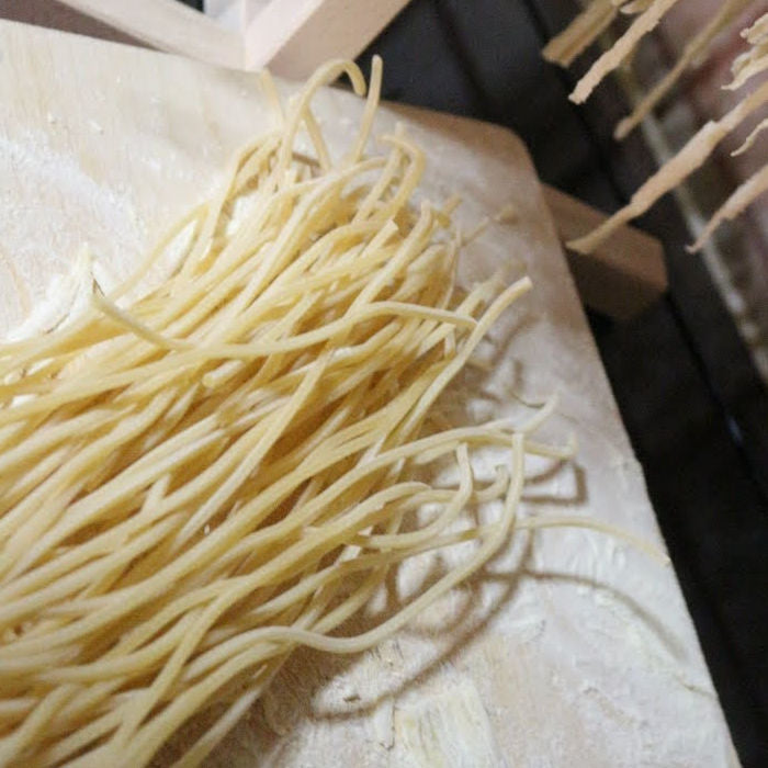 Confezione da 12 Pacchi di Spaghetti Bio Lucani - Pasta di Matera Artigianale - 100% Grano Italiano - 6 Kg