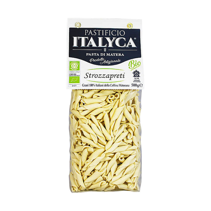 Confezione da 6 Pacchi di Pasta Biologica Artigianale 100% Italiana di Matera - Idea Regalo