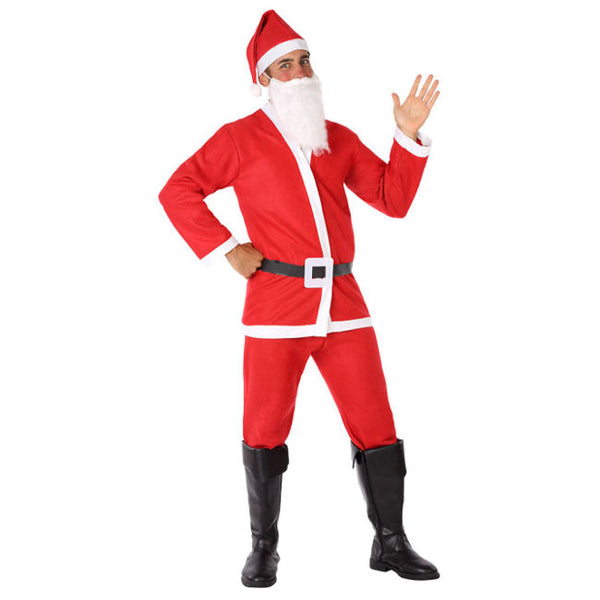 Costume Completo da Babbo Natale - Taglia XL per Uomo Adulto