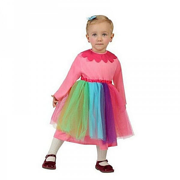 Costume di Carnevale per Bambina Neonata da Principessa dei Colori 0 6 12 mesi