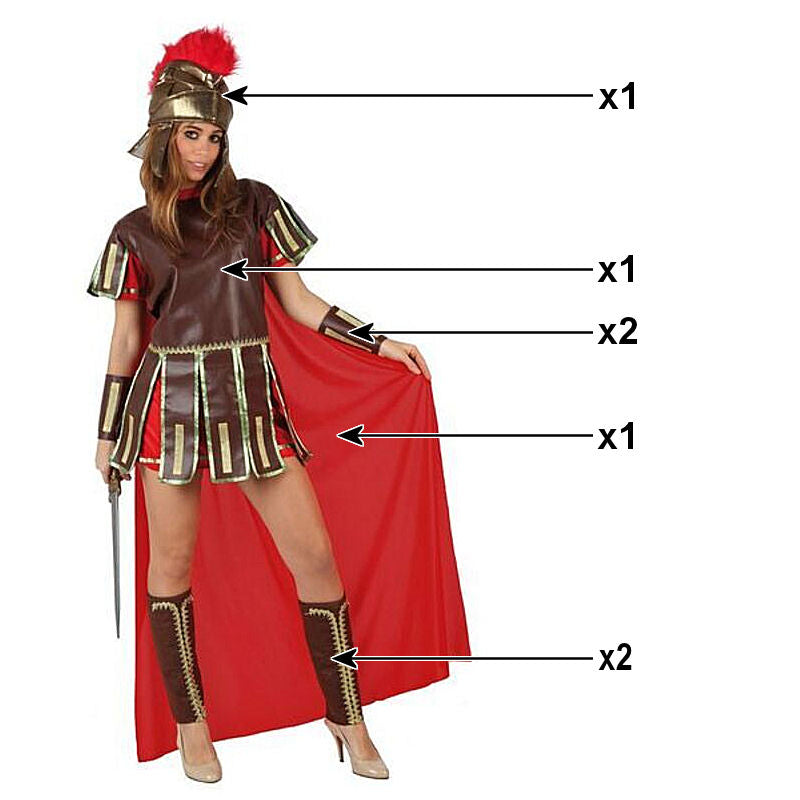 Costume di Carnevale per Donna da Guerriera Romana