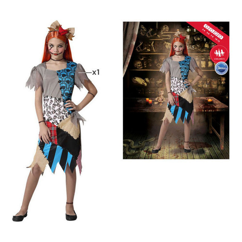 Costume di Halloween per Bambina da Bambola voodoo