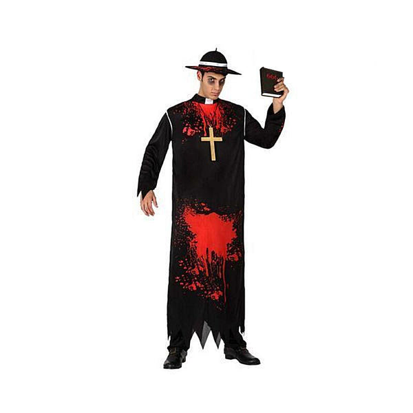 Costume di Halloween per Uomo Adulto da Prete sanguinario
