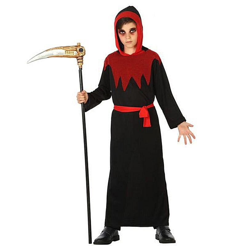 Costume di Halloween per Bambino Vestito da Monaco Incappucciato