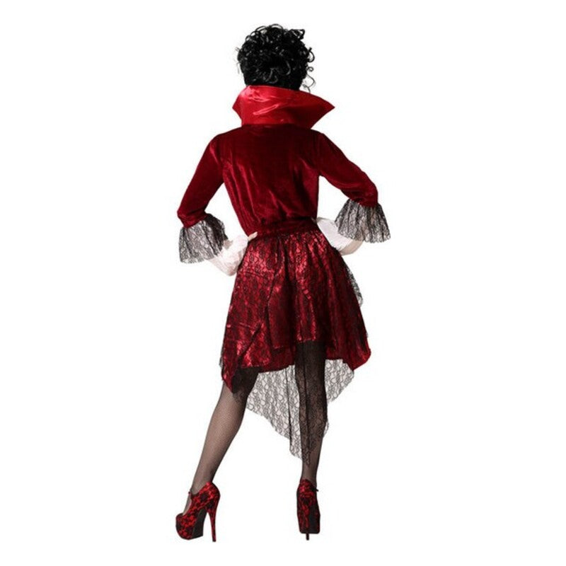 Costume Halloween Donna da Vampira Rosso - taglie XS/S - M/L - XL - XXL
