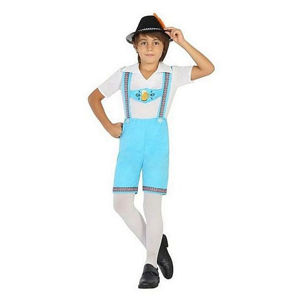 Costume di Carnevale per Bambino da Tedesco Bavarese Azzurro