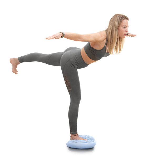 Cuscino Fitness di Equilibrio con Pompa Per esercizi Fisici e Yoga Cushport InnovaGoods
