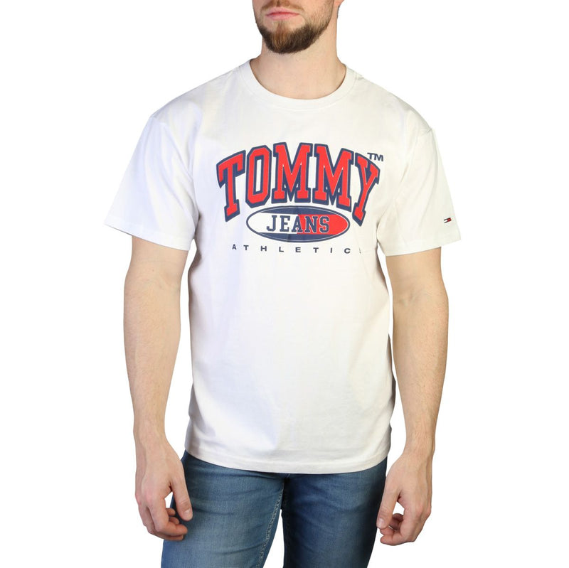 maglietta a maniche corte da uomo Tommy Hilfiger t-shirt 100 % cotone