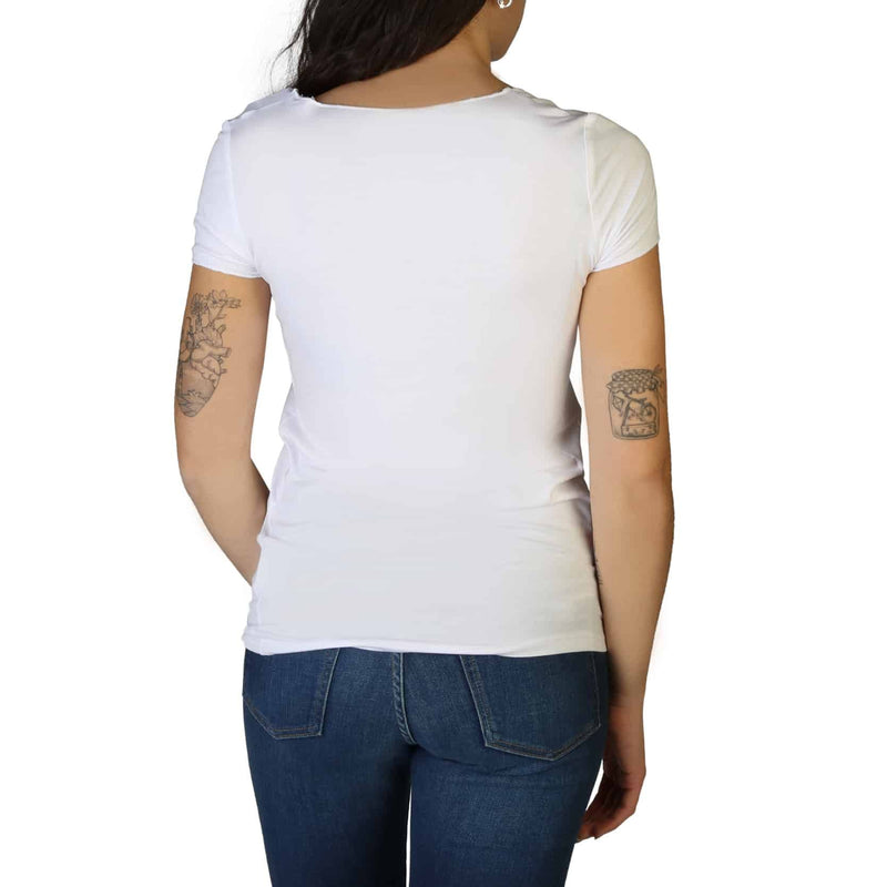 T-shirt da Donna Pepe Jeans Maglietta a maniche corte Bianca con Logo