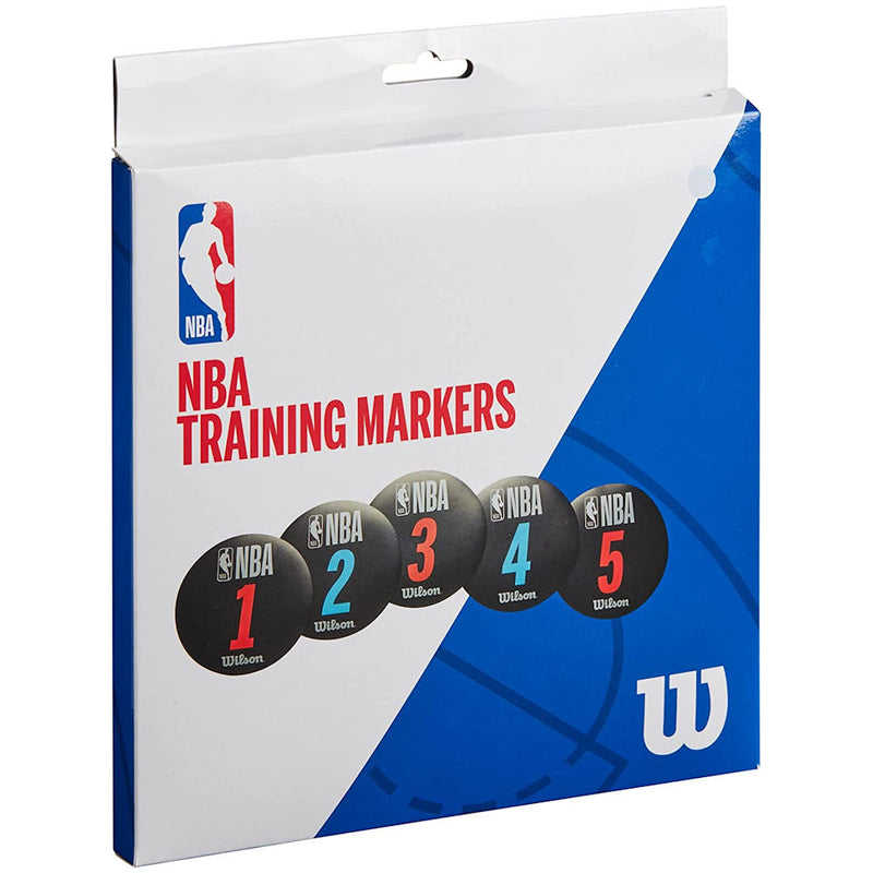 Set da 5 Delimitatori per Allenamento Basket Wilson Training Markers NBA