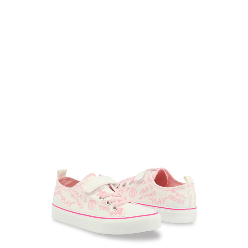 Scarpe Sneakers Bambina Shone 291-002_WHITE-PINK