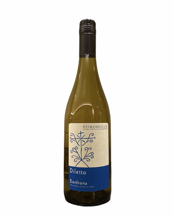Vino Bianco Fermo Derthona 100 % Uva Timorasso DOC Diletto- Pomodolce 0,75 L