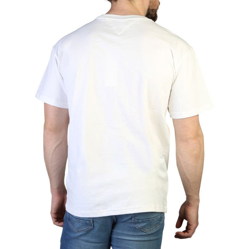maglietta a maniche corte da uomo Tommy Hilfiger t-shirt 100 % cotone
