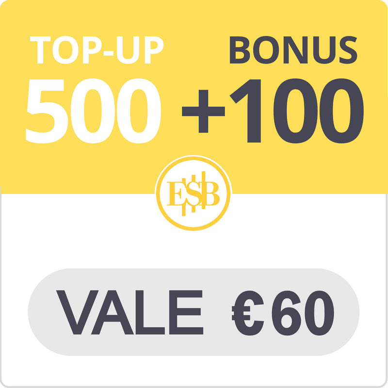 500 Estrobit + 100 Bonus
