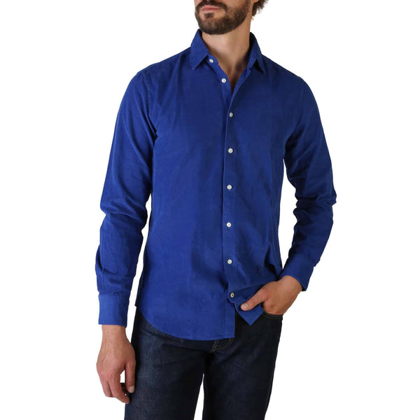 Camicia da Uomo Tommy Hilfiger Blu Slim Fit in Cotone al 100%