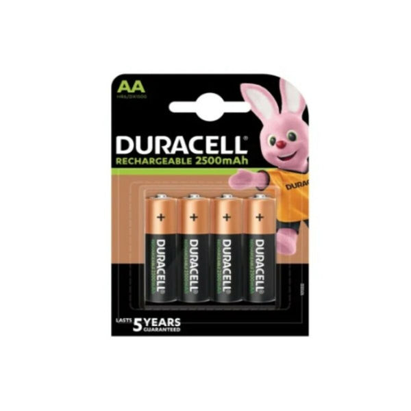 Batterie Ricaricabili DURACELL HR06-P AA NiMh 2500 mAh (4 pcs)