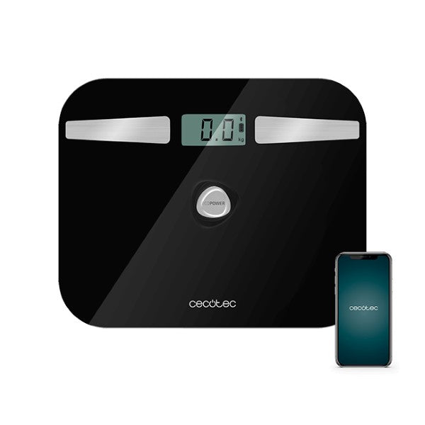 Bilancia Digitale da Bagno Cecotec EcoPower 10200 Smart Healthy LCD Bluetooth 180 kg Nero