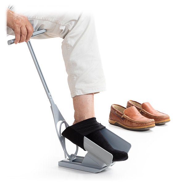 Infila-Sfila-Calze e Calzascarpe per Anziani, Disabili e Donne Incinte Shoeasy InnovaGoods