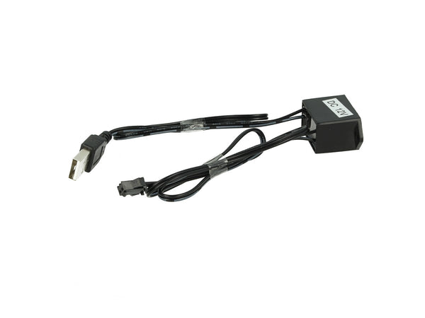 Alimentatore Trasformatore Con USB 5V Per Stringa EL Striscia Neon Led