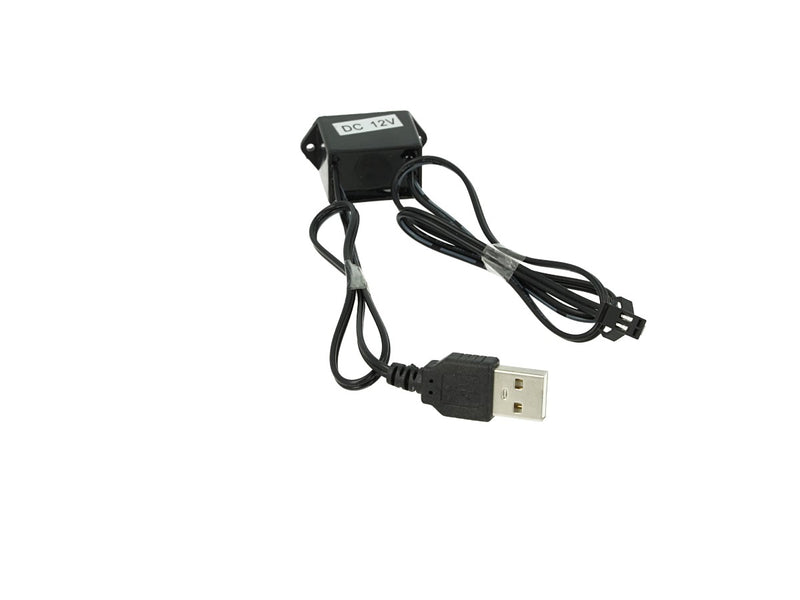 Alimentatore Trasformatore Con USB 5V Per Stringa EL Striscia Neon Led