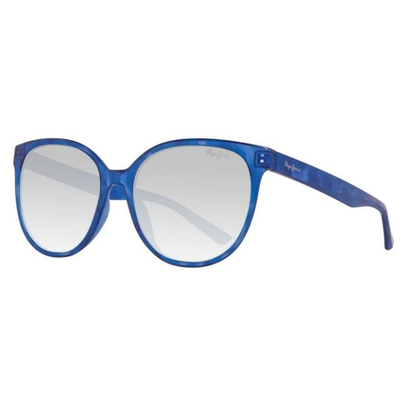 Occhiali da sole Donna Pepe Jeans in Plastica Blu con Lenti Chiare