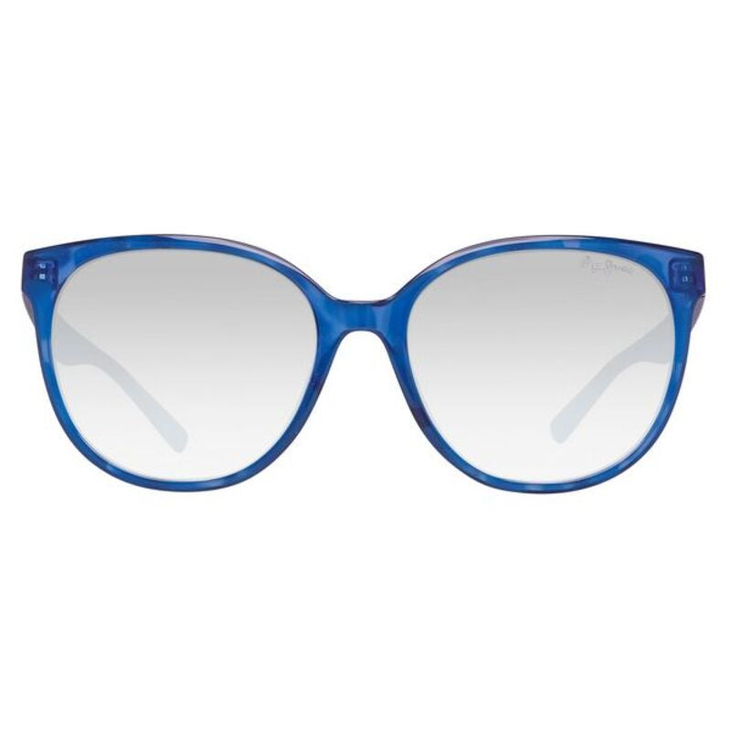 Occhiali da sole Donna Pepe Jeans in Plastica Blu con Lenti Chiare