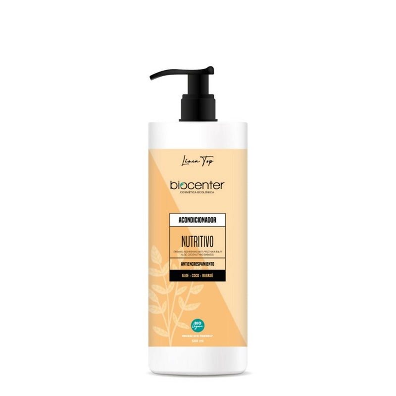 500 ml Balsamo Capelli Nutritivo E Anticrespo Vegano Linea Top BioCenter