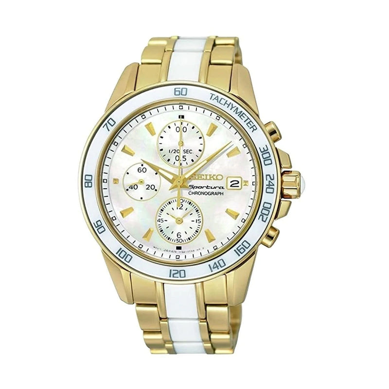 Orologio da Polso per Donna Seiko al Quarzo in Acciaio Inox cassa 3,8 cm