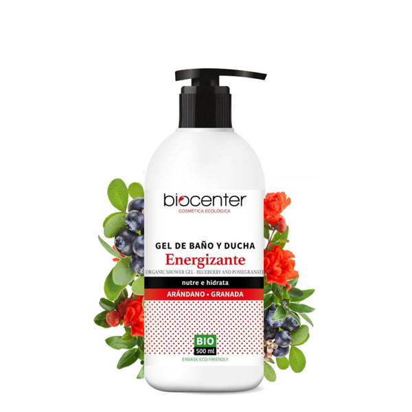 500 ml Gel Bagno Doccia Energizzante Vegano Linea Top BioCenter