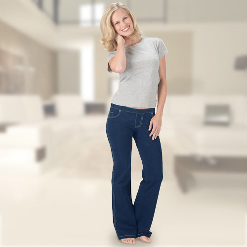 Pantaloni Confort Jeans da donna elasticizzati comodi