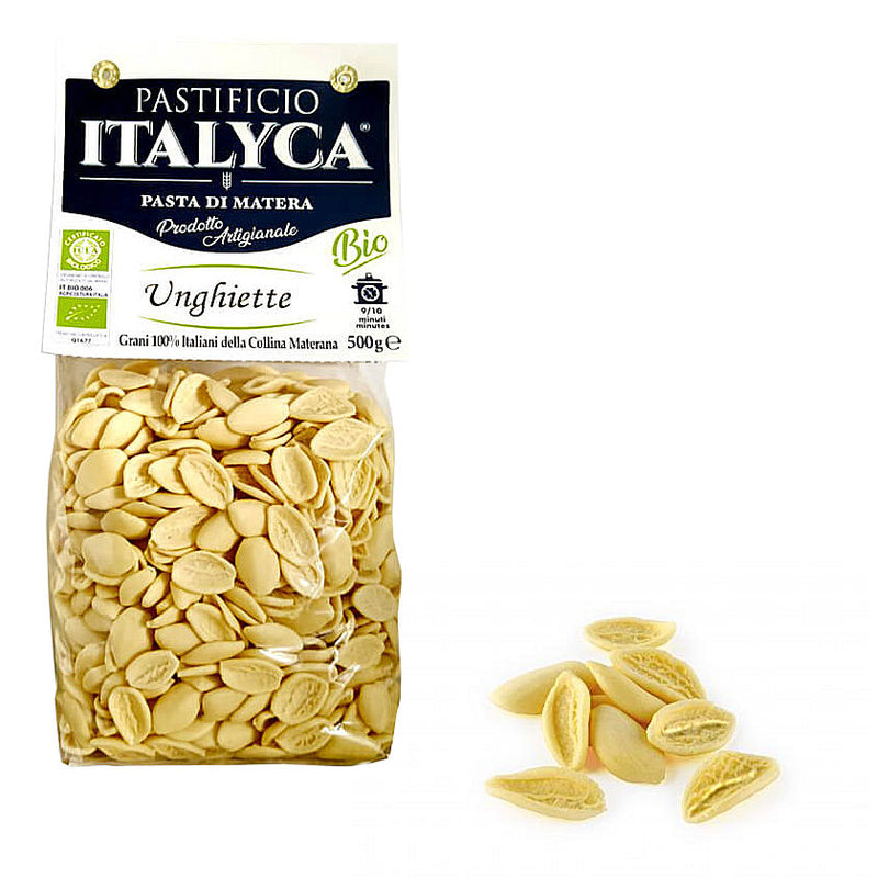 Confezione da 15 Pacchi di Pasta di Matera Artigianale - Unghiette Lucane di Grano Italiano 100% Biologica