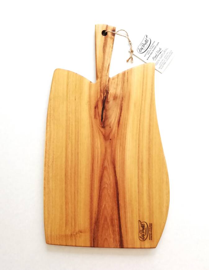 Mod. Meran, tagliere in legno massello di acacia, 45 x 26 x 1,2 cm.