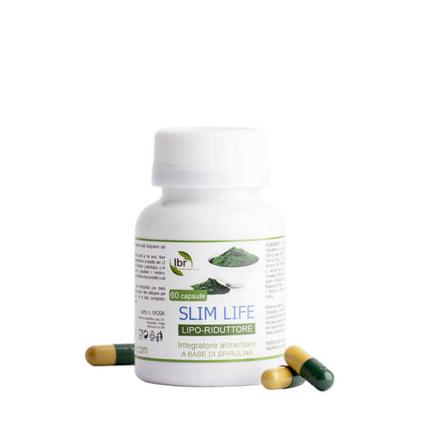 Slim Life - Integratore Alimentare Dimagrante 100% Naturale a Base Di Alga Spirulina