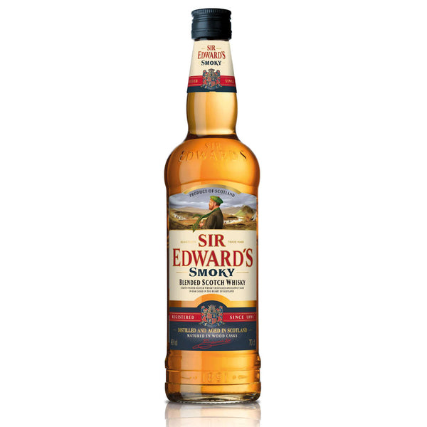 Smoky Blended Scotch Whisky Scozzese Sir Edwards Bottiglia da 70 cl