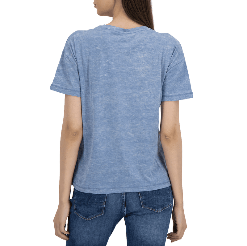 T-shirt da Donna Pepe Jeans Maglietta Casual a maniche corte Misto Cotone