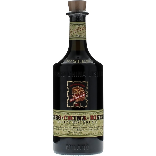 Liquore Digestivo Amaro a base di Citrato di Ferro e China Bisleri 70 cl Gradazione Alcolica 21 %