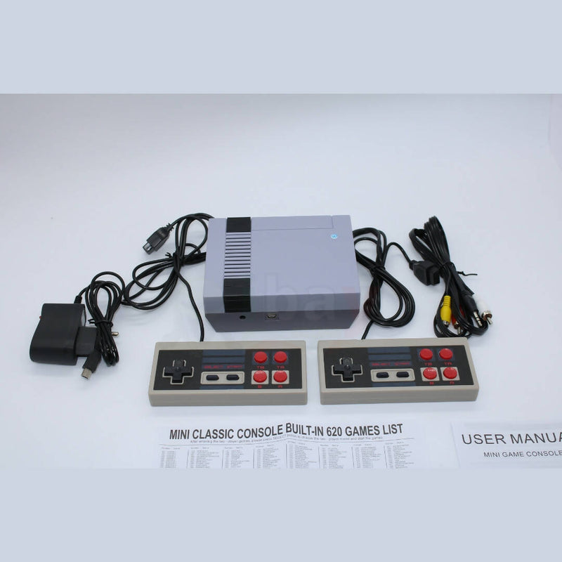 Emulatore Mini Consolle Giochi Arcade Anni 80-90 con 620 Giochi e 2 Controller