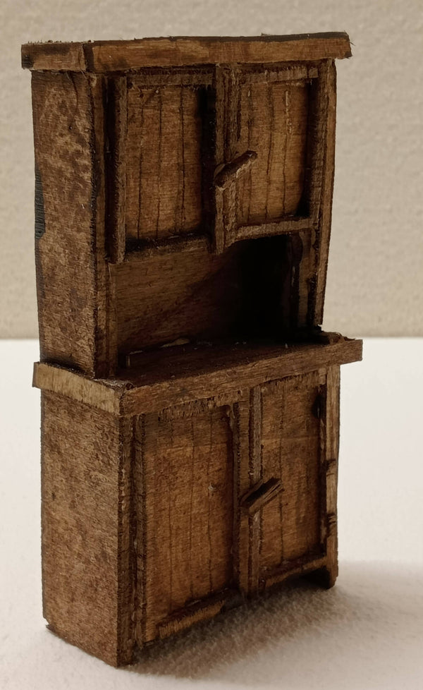 Accessorio per Presepe di Natale - Credenza in legno per Statuine cm 10-12