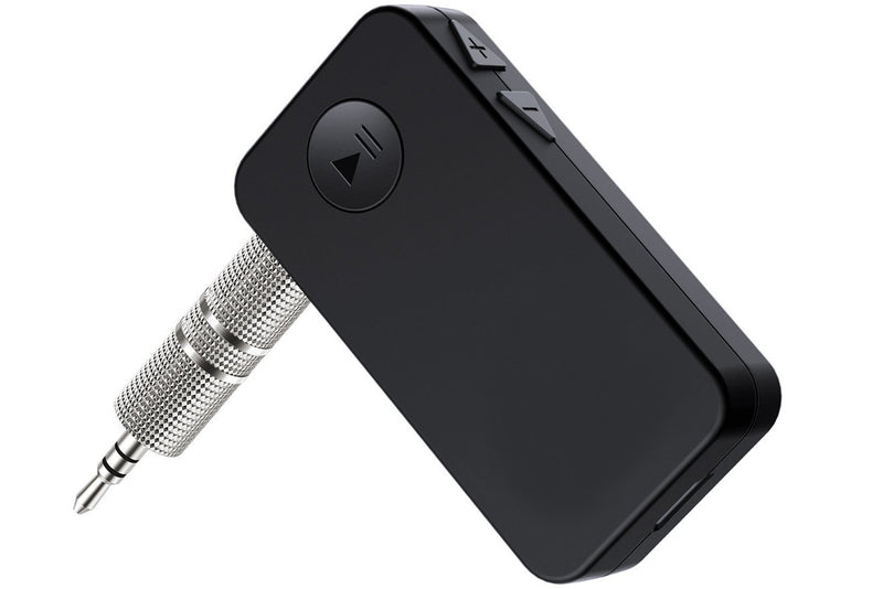 Ricevitore Bluetooth 4.1 Adattatore Wireless Audio Portatile con Microfono Stereo Auto Casa con 3,5 mm AUX
